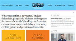 Desktop Screenshot of kmlaw.ca